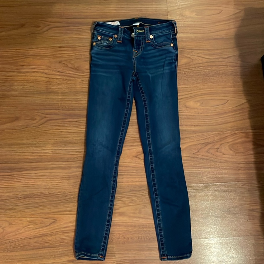Midrise Skinny True Religion Jeans